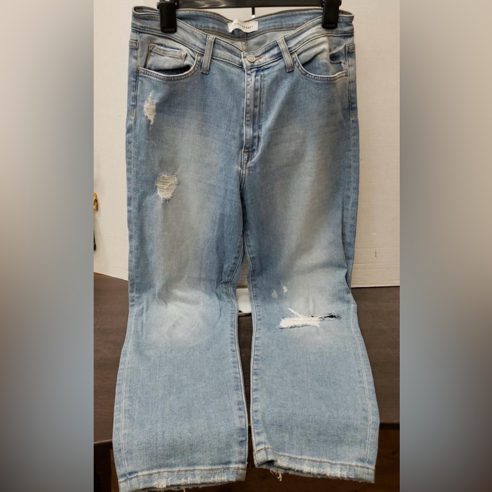 Flying Monkey Light Blue Distressed Jeans Size 30